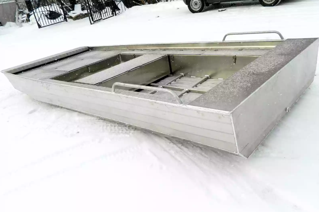 Алюминиевая лодка Wyatboat-390 Jonboat в Кургане