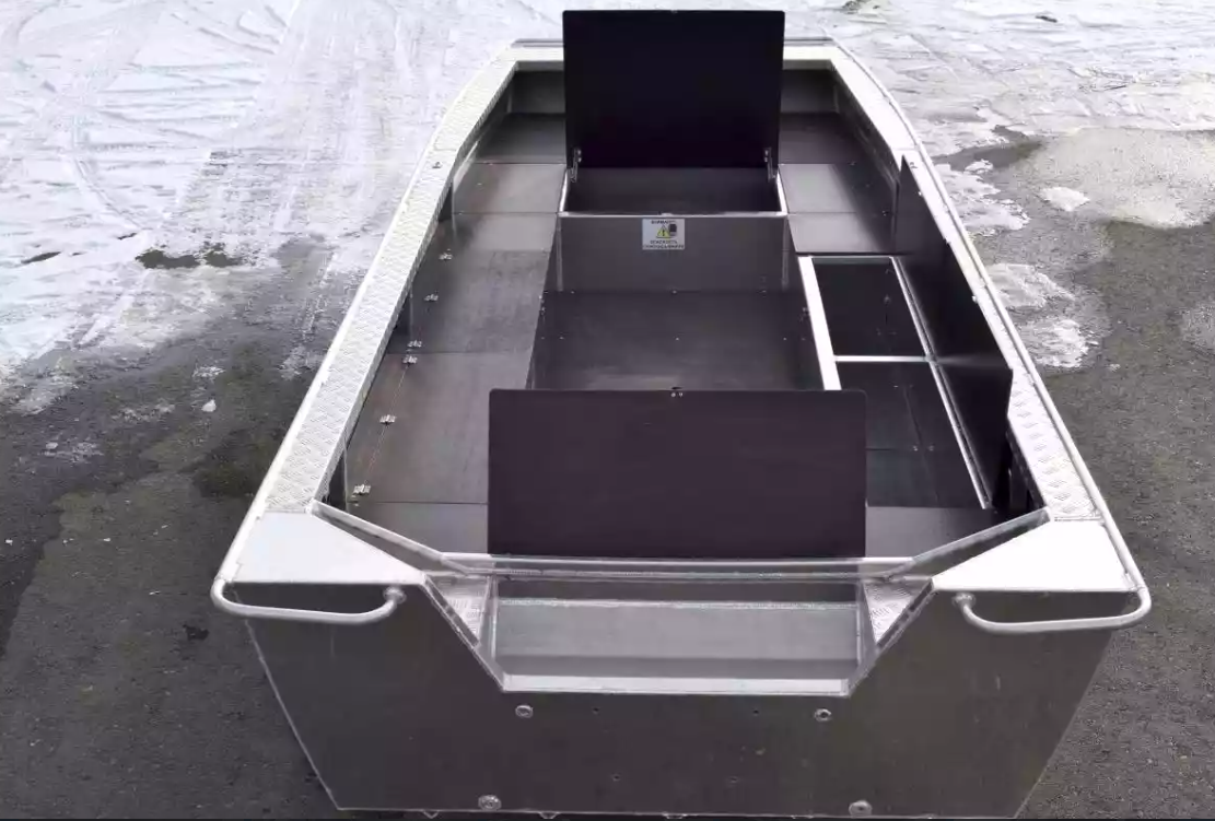 Алюминиевая лодка Wyatboat-490 Jonboat в Кургане