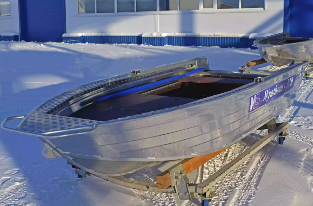 Алюминиевая лодка Wyatboat-370 Р FISH в Кургане