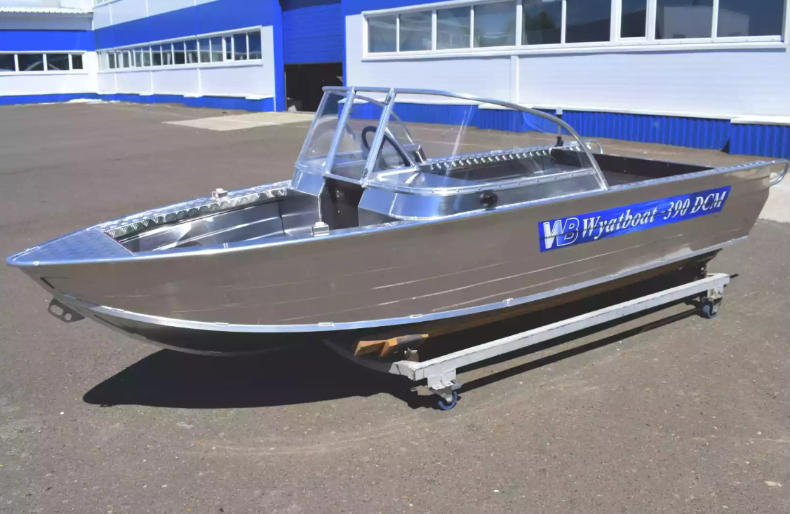 Алюминиевая лодка Wyatboat-390 DCM в Кургане