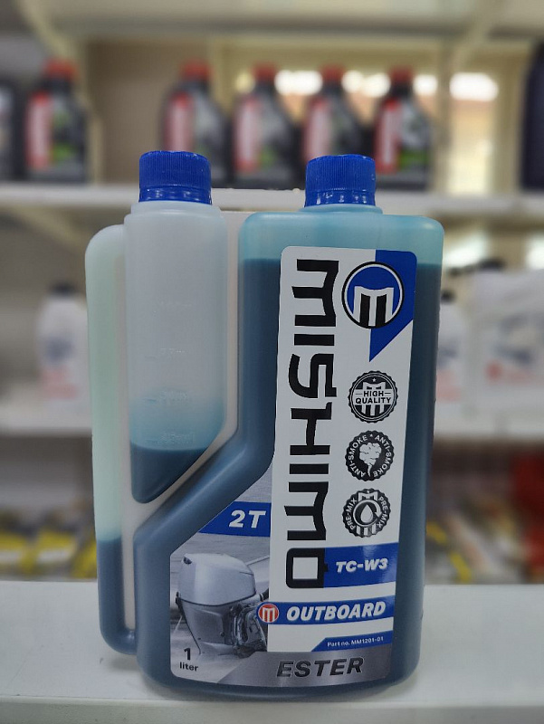 Масло MISHIMO 2T OUTBOARD (ESTER) полусинтетика 1 л в Кургане