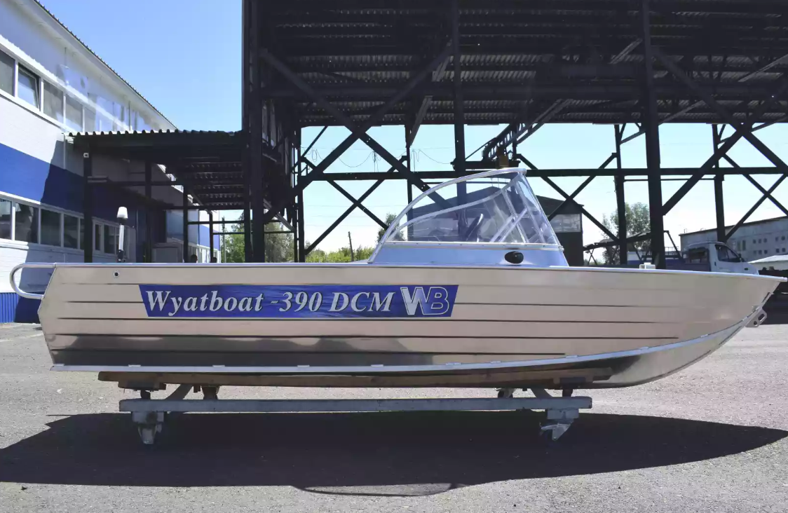 Алюминиевая лодка Wyatboat-390 DCM в Кургане