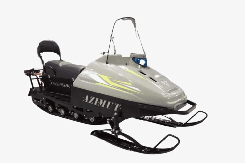 Миниснегоход Бурлак Азимут 20 л.с. , эл.запуск, реверс, тормоз гидравл, капот серый в Кургане