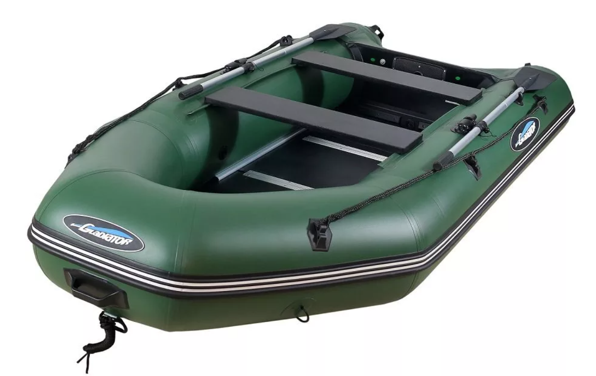 МОТОРНО-ГРЕБНАЯ ЛОДКА ПВХ GLADIATOR A 280 ТК С ФАНЕРНЫМ ДНОМ в Кургане