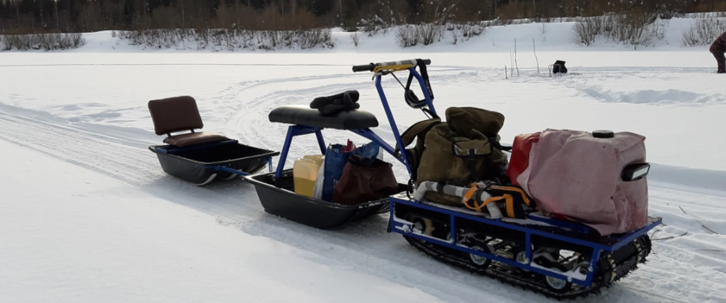 Мотобуксировщик Альбатрос-L 6.5 без фары в Кургане