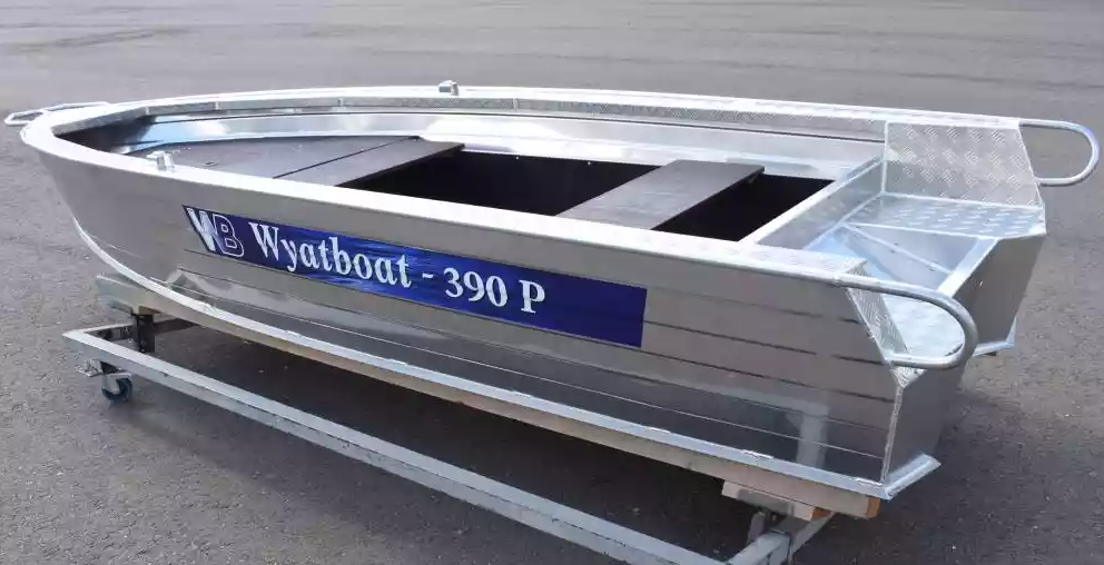 Алюминиевая лодка Wyatboat-390Р Fish в Кургане