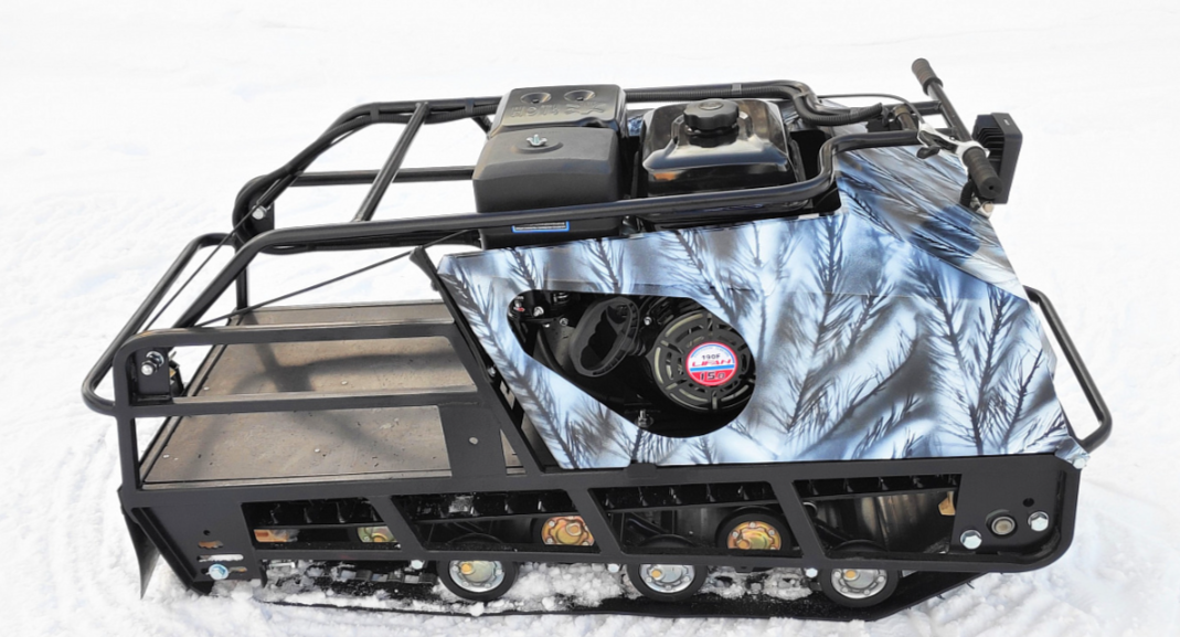 Мотобуксировщик Irondog (Железная собака) M500 15 Камуфляж Охотник в Кургане