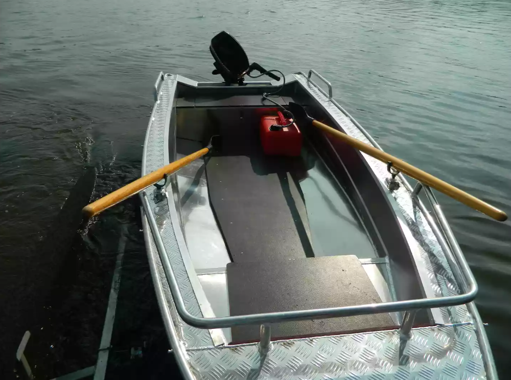 Алюминиевая лодка Wyatboat-390 У в Кургане