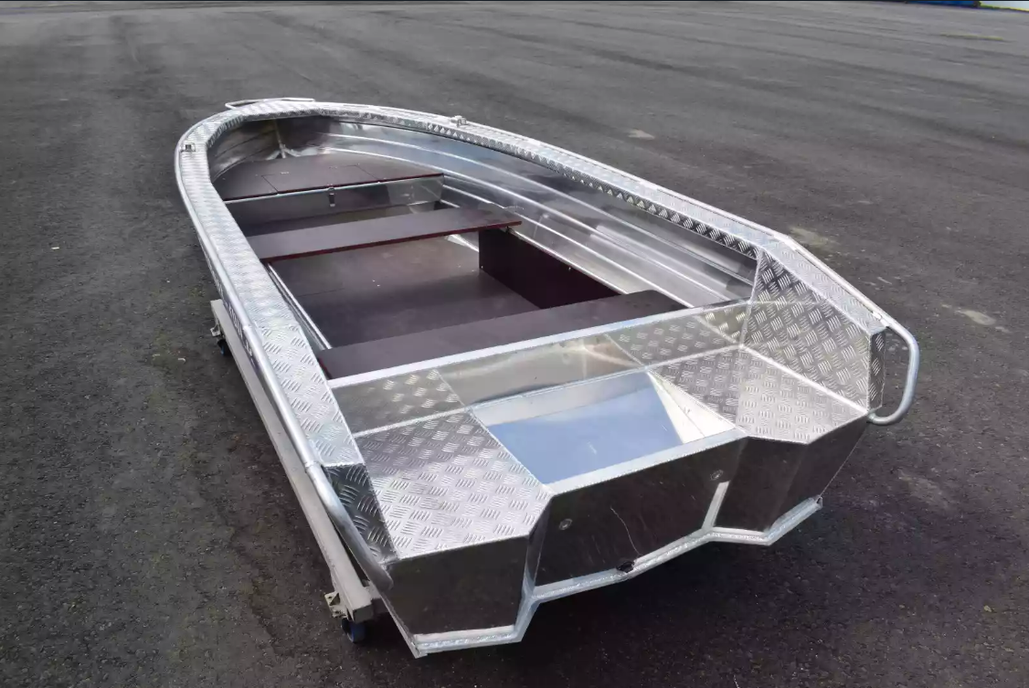 Алюминиевая лодка Wyatboat-390Р Увеличенный борт в Кургане