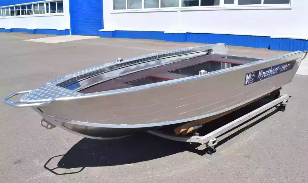 Алюминиевая лодка Wyatboat-390РМ в Кургане