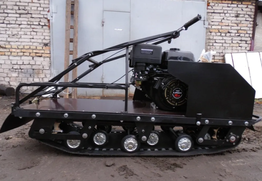 Мотобуксировщик AhtaR Зима 9 л/с с вариатором в Кургане