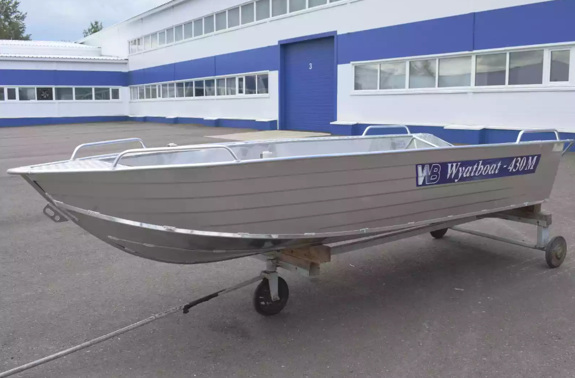 Алюминиевая лодка  Wyatboat-430М в Кургане