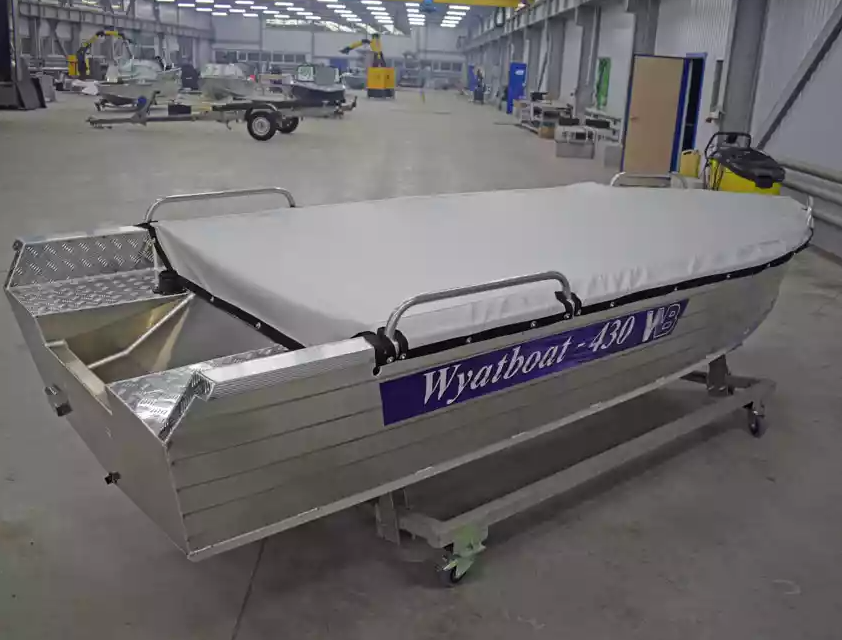 Алюминиевая лодка  Wyatboat-430 Р в Кургане