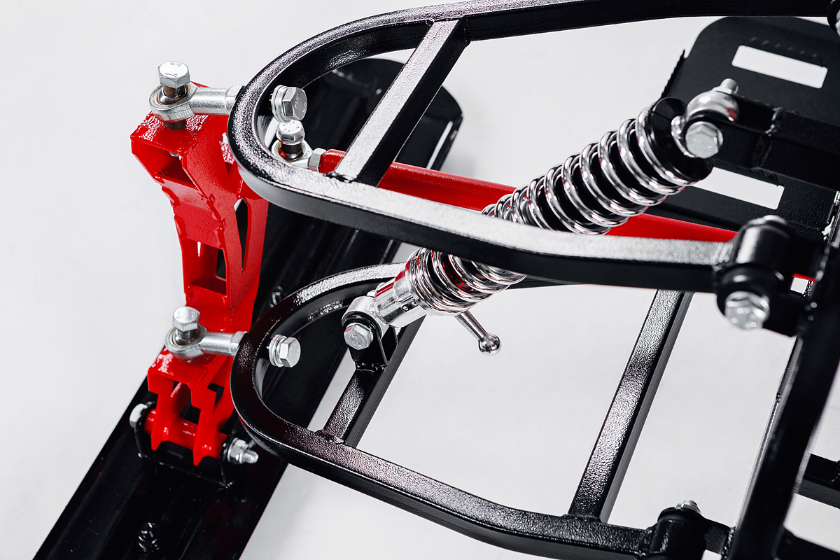 Лыжный модуль IKUDZO TERRAIN с подогревом ручек металлические лыжи в Кургане