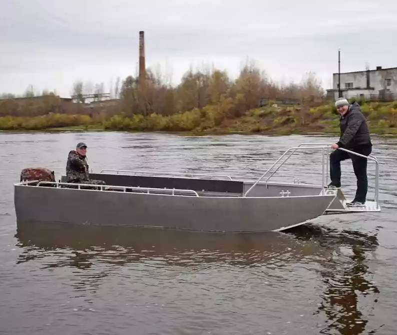 Алюминиевая лодка Wyatboat-600 в Кургане