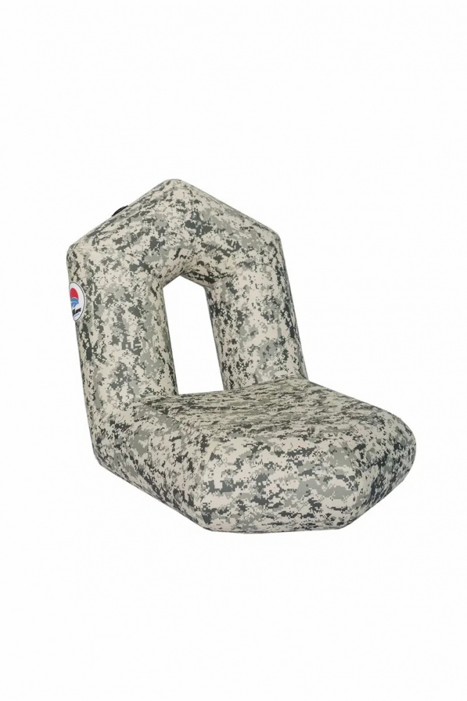 КРЕСЛО НАДУВНОЕ SMARINE, 85Х75 СМ, ПВХ, ЗЕЛЕНЫЙ ПИКСЕЛЬ в Кургане