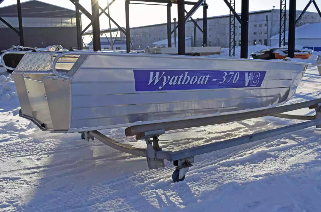 Алюминиевая лодка Wyatboat-370 Р в Кургане