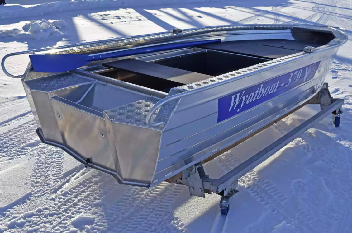 Алюминиевая лодка Wyatboat-370 Р FISH в Кургане