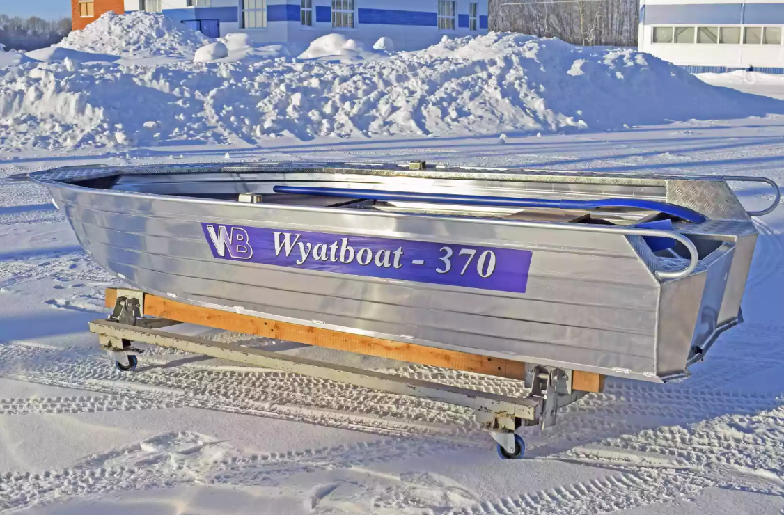 Алюминиевая лодка Wyatboat-370 Р FISH в Кургане