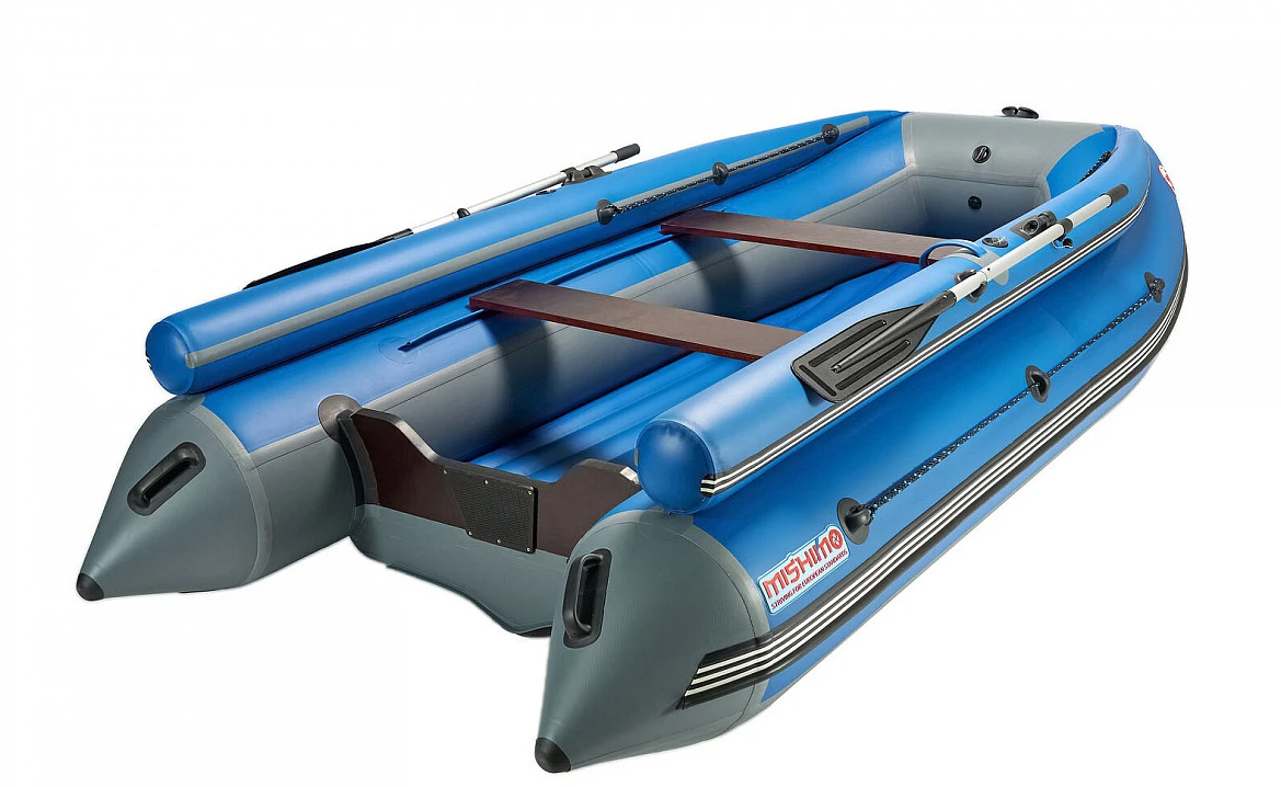 КОМПЛЕКТ ЛОДКА MISHIMO FAMILY LITE 350 + МОТОР 9,9 (15) Л.С. в Кургане