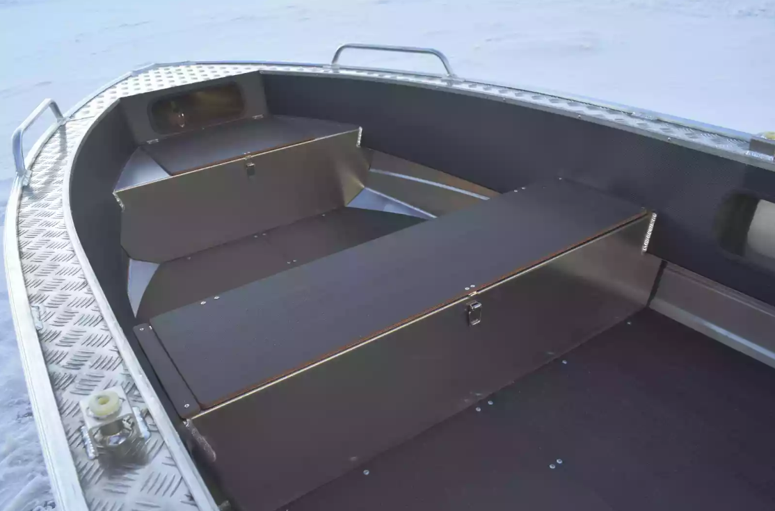 Алюминиевая лодка Wyatboat-370 в Кургане