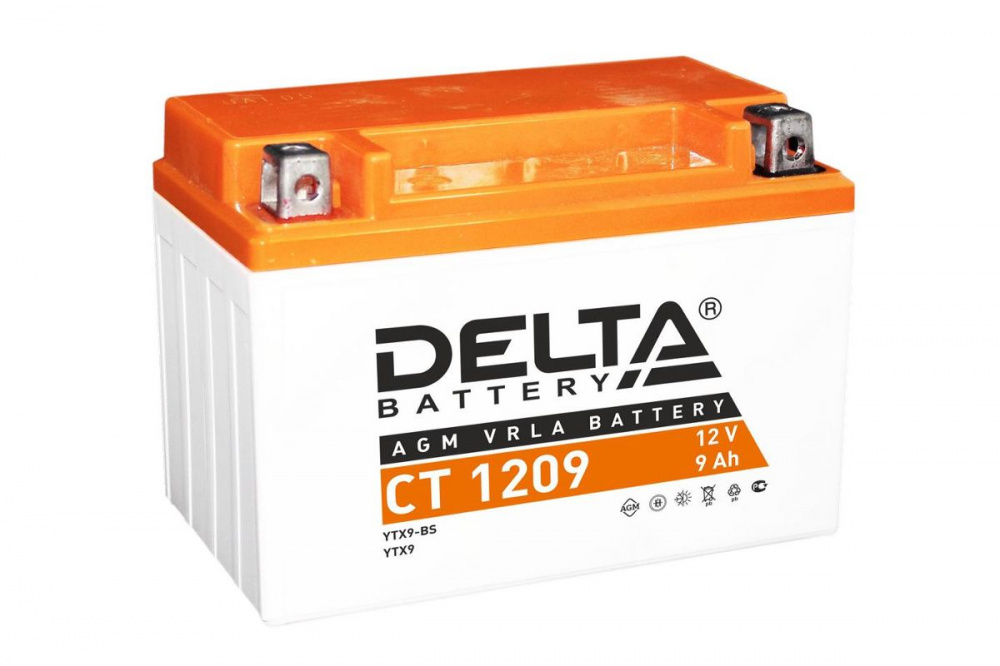 Аккумулятор Delta CT 1209 (12V / 9Ah) в Кургане