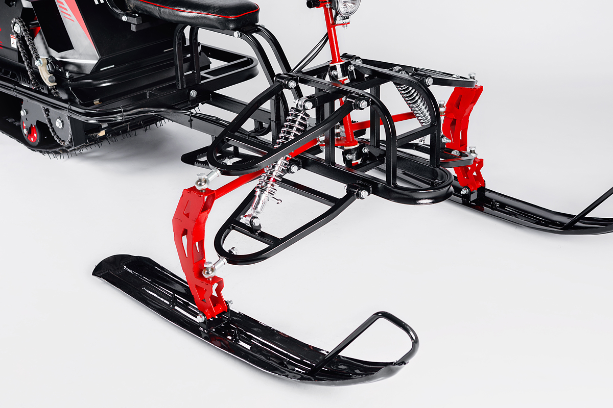 Лыжный модуль IKUDZO TERRAIN с подогревом ручек металлические лыжи в Кургане