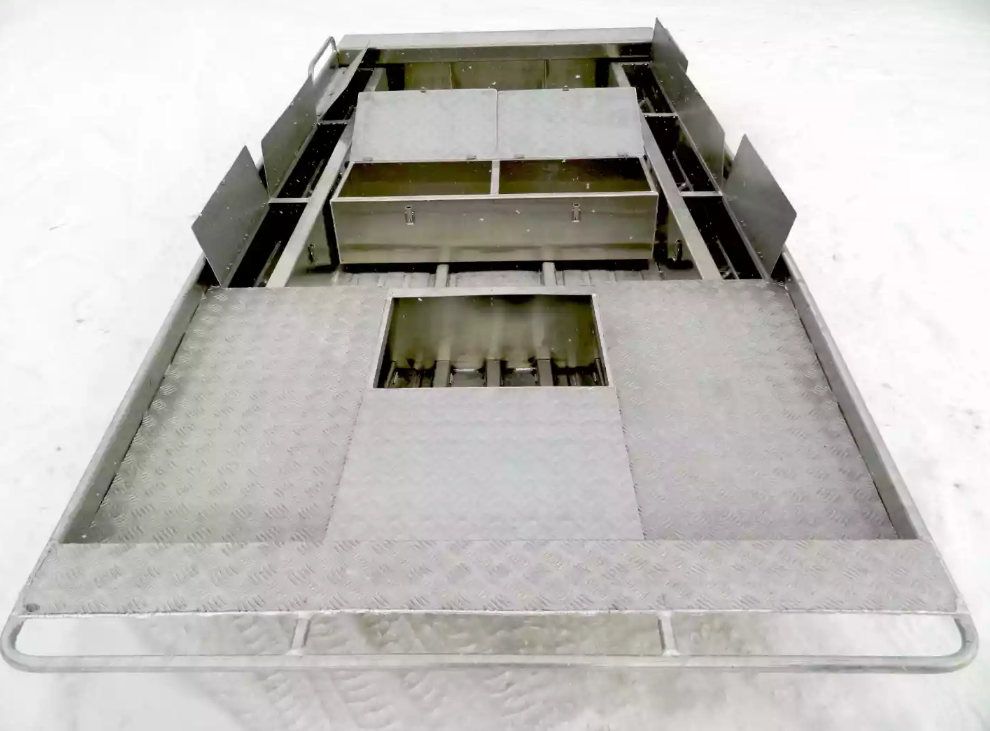 Алюминиевая лодка Wyatboat-390 Jonboat в Кургане