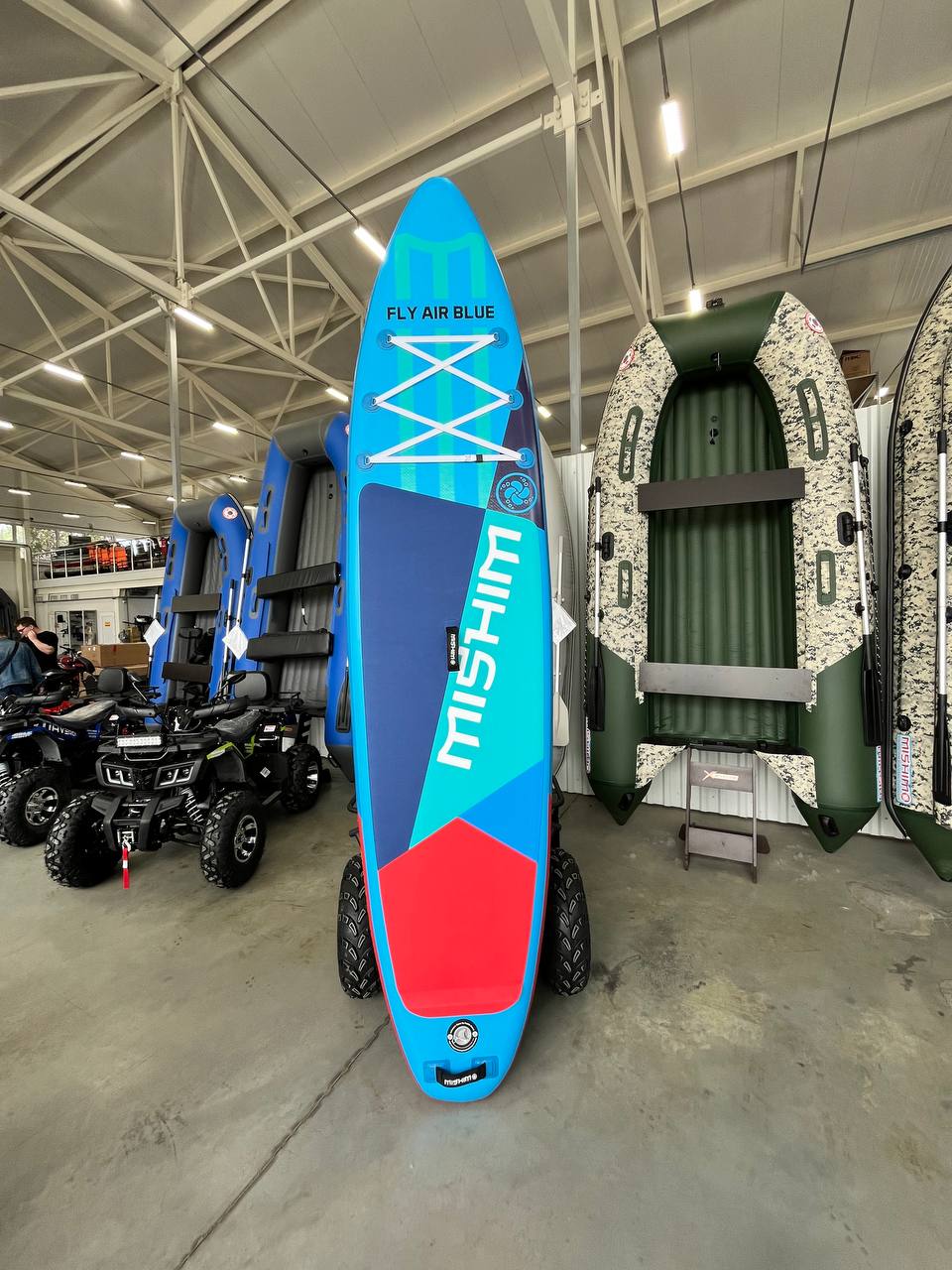 SUP (САП) Доска MISHIMO FLY AIR BLUE 10,8’ (330см) в Кургане