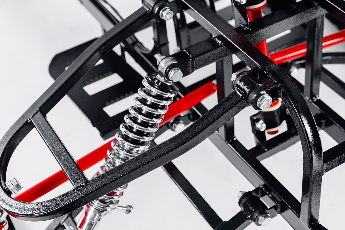 Лыжный модуль IKUDZO TERRAIN с подогревом ручек металлические лыжи в Кургане