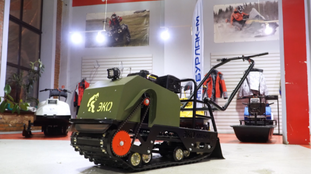 Мотобуксировщик ЭКО-Мини 15 лс (рама цельнометаллическая гнутая) в Кургане