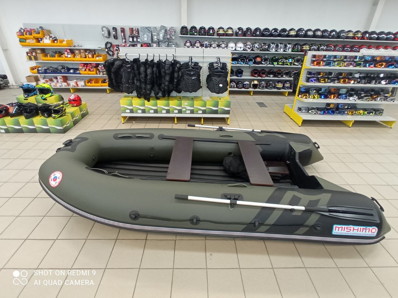 Лодка MISHIMO RIVER JET 430 под водомет в Кургане