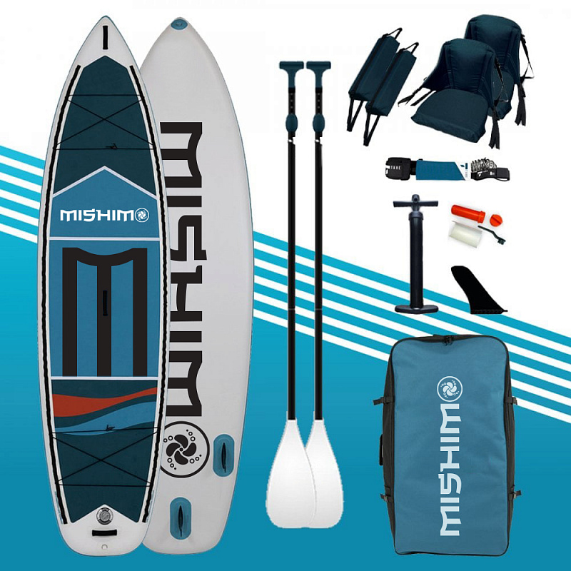 SUP (САП) Доска MISHIMO BIG-SPORT 12.6 в Кургане