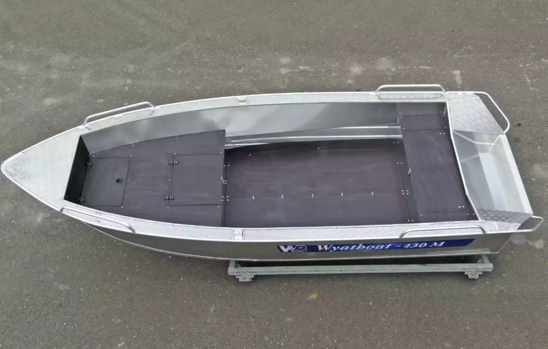 Алюминиевая лодка  Wyatboat-430М FISH в Кургане