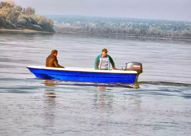 Стеклопластиковая лодка Wyatboat 430 тримаран в Кургане