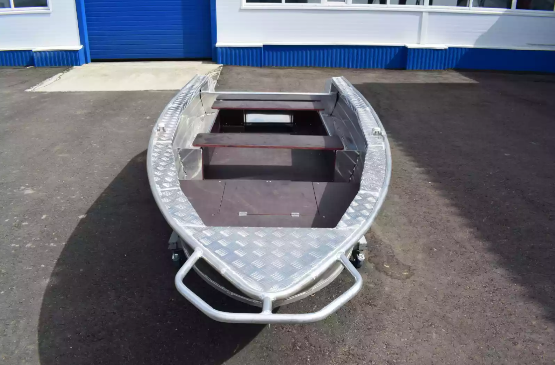 Алюминиевая лодка Wyatboat-390Р Увеличенный борт в Кургане