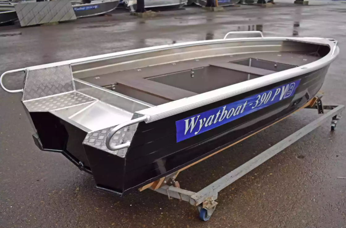 Алюминиевая лодка Wyatboat-390РМ в Кургане