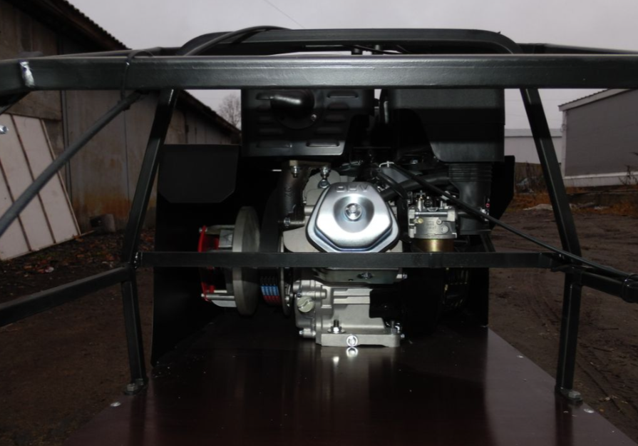 Мотобуксировщик AhtaR Зима 15 л/с с вариатором в Кургане