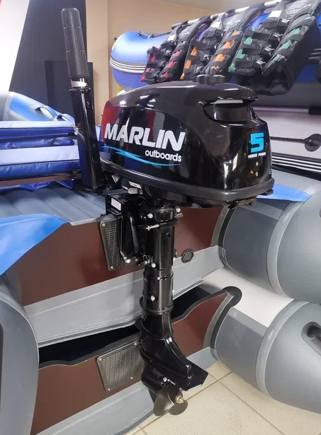 КОМПЛЕКТ ЛОДКА MISHIMO LITE 315 + МОТОР 5л.с в Кургане