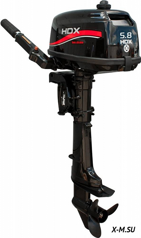 Лодочный мотор 2-х тактный HDX R series T 5,8 BMS в Кургане