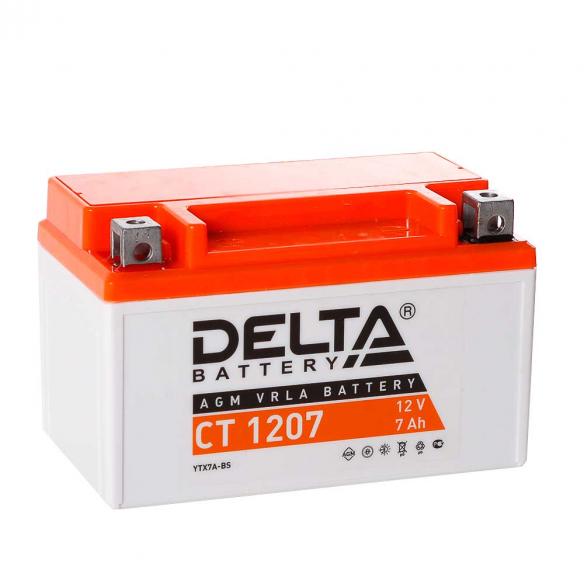 Аккумулятор Delta CT 1207 (12V / 7Ah) в Кургане