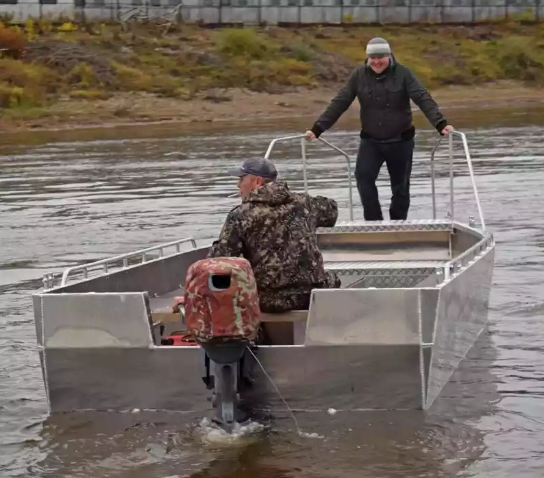 Алюминиевая лодка Wyatboat-600 в Кургане