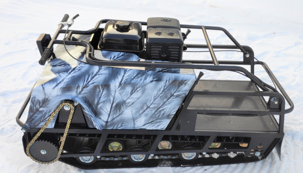 Мотобуксировщик Irondog (Железная собака) M500 15 Камуфляж Охотник в Кургане