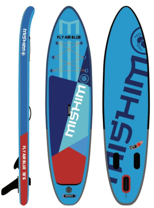SUP (САП) Доска MISHIMO FLY AIR BLUE 10,8’ (330см) в Кургане