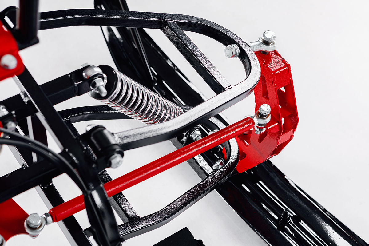 Лыжный модуль IKUDZO TERRAIN с подогревом ручек металлические лыжи в Кургане