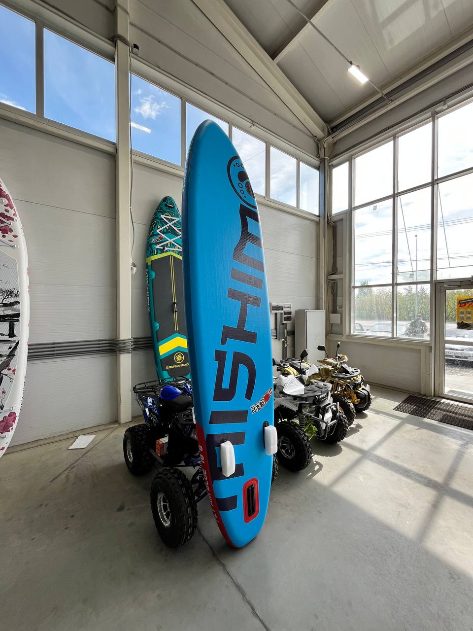 SUP (САП) Доска MISHIMO FLY AIR BLUE 10,8’ (330см) в Кургане