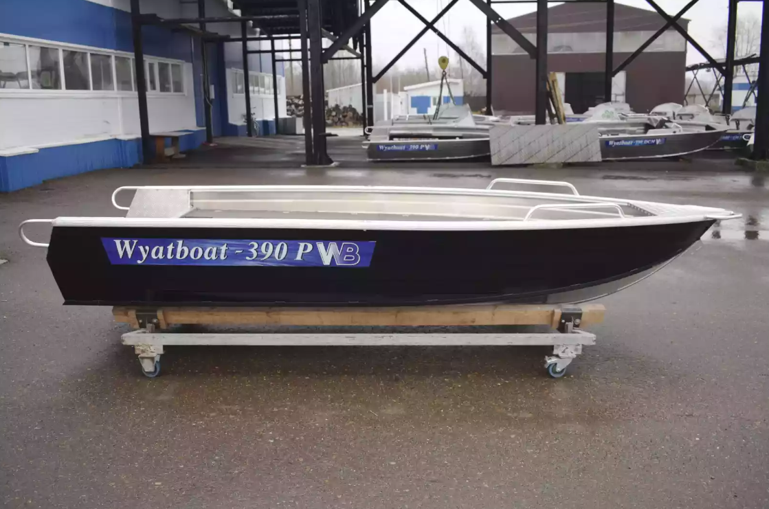 Алюминиевая лодка Wyatboat-390РМ в Кургане