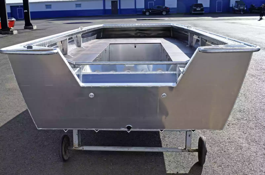 Алюминиевая лодка Wyatboat-490 Jonboat в Кургане