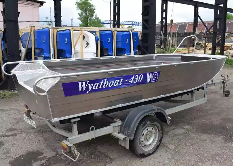 Алюминиевая лодка  Wyatboat-430 Master в Кургане