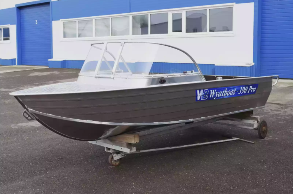 Алюминиевая лодка Wyatboat-390 Pro в Кургане